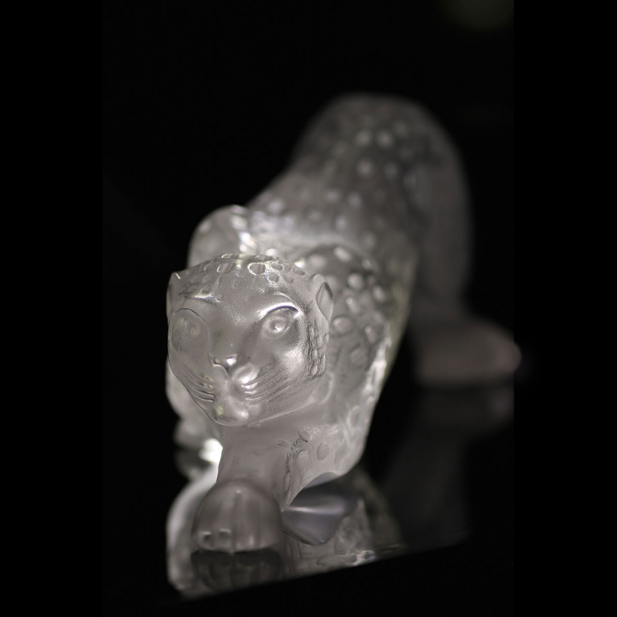 Lalique Zeila Clear Panther 8.5